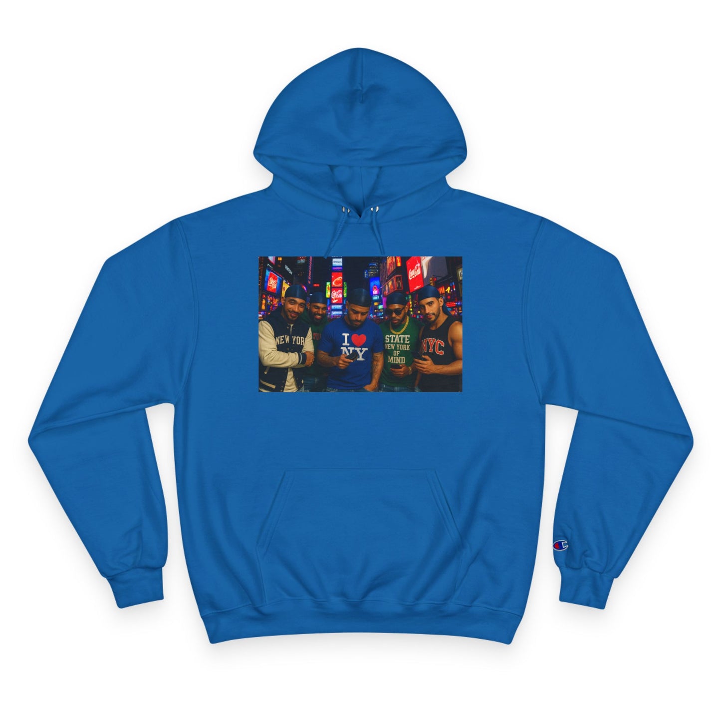 Champion Hoodie: Street Style, Urban Fashion, Casual Wear, Gift for Friends, Sports Enthusiasts, Spin Kingz