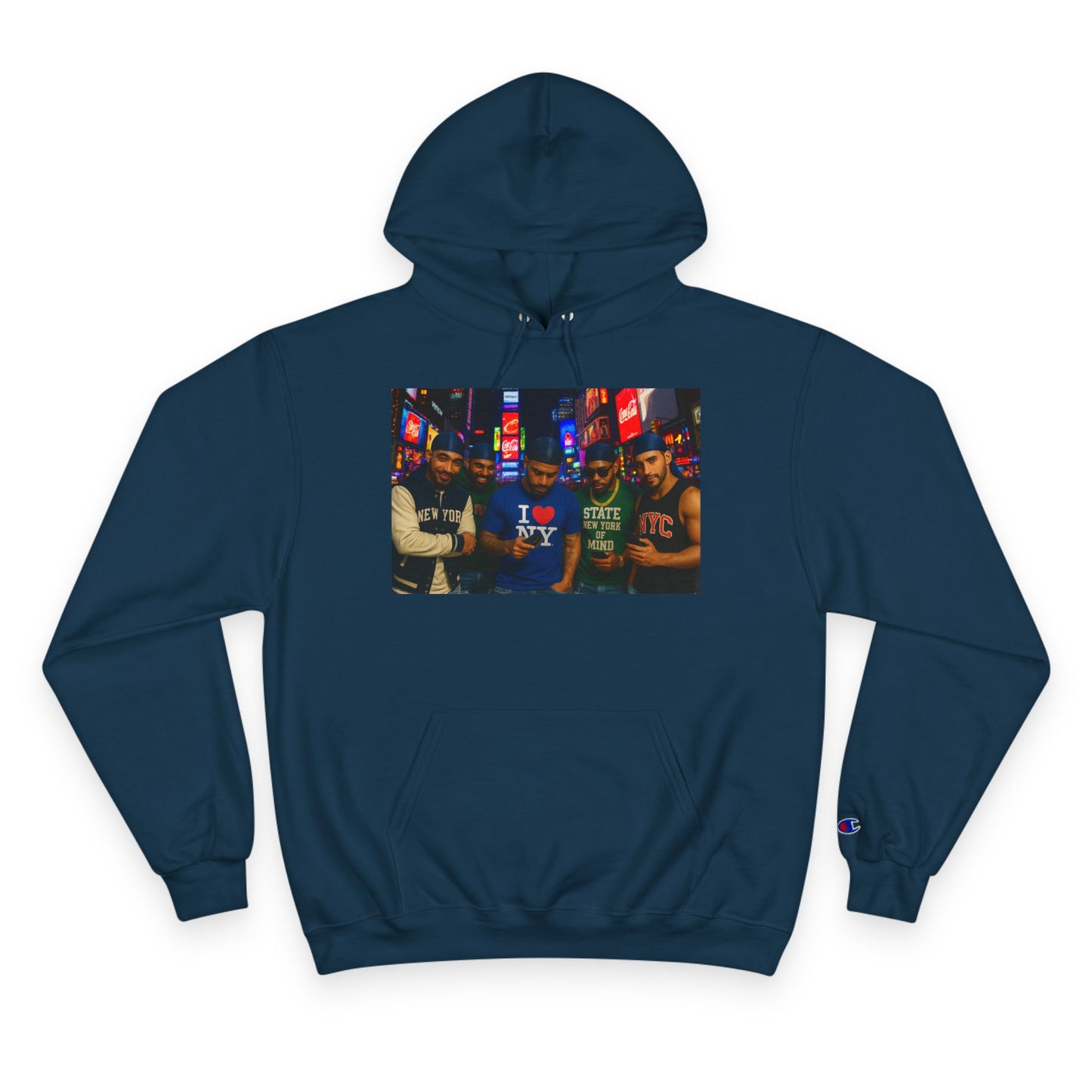 Champion Hoodie: Street Style, Urban Fashion, Casual Wear, Gift for Friends, Sports Enthusiasts, Spin Kingz
